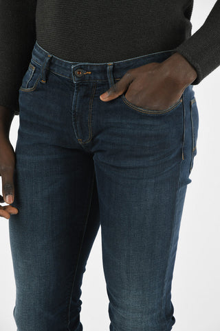 ARMANI JEANS 17cm Stretch Denim J06 Slim Fit Jeans L.34