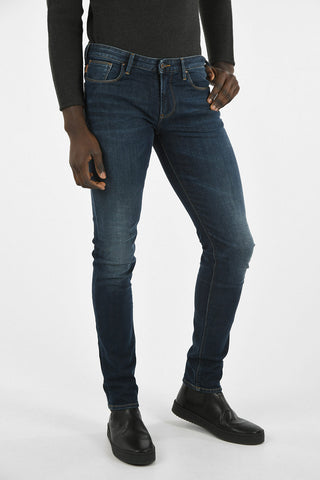ARMANI JEANS 17cm Stretch Denim J06 Slim Fit Jeans L.34