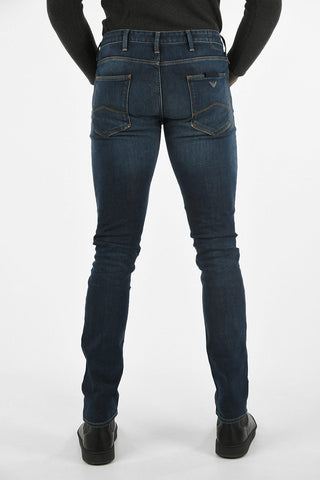 ARMANI JEANS 17cm Stretch Denim J06 Slim Fit Jeans L.34