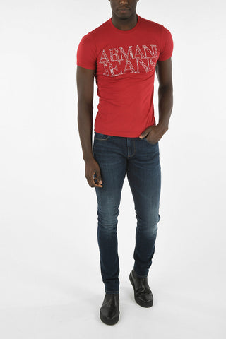 ARMANI JEANS Printed T-shirt