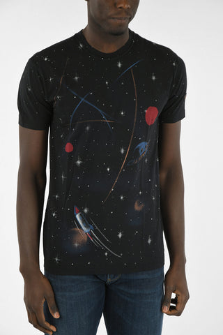 ARMANI JEANS Space Printed T-shirt