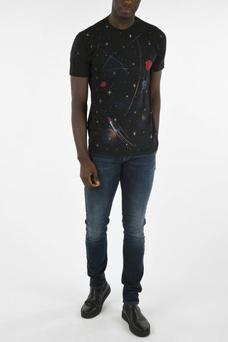 ARMANI JEANS Space Printed T-shirt