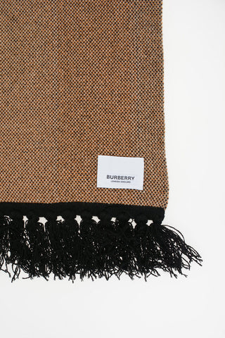 Cashmere Fringed Scarf