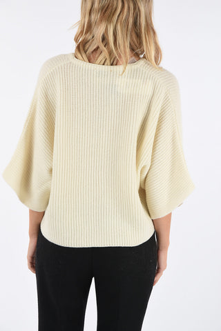 maglia henley in cashmere