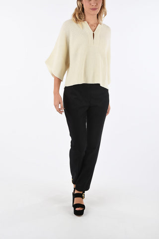 maglia henley in cashmere