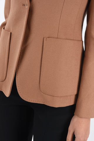 STUDIO patch pocket VERMUT 1-button blazer