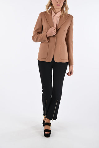 STUDIO patch pocket VERMUT 1-button blazer