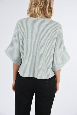 maglia henley in cashmere