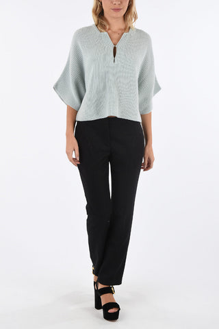 maglia henley in cashmere