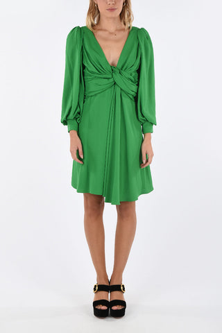 Draped mini dress 
