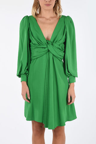 Draped mini dress 