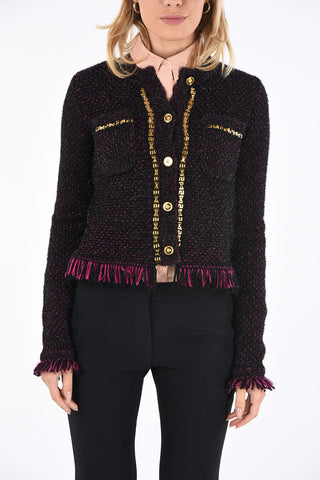 Tweed Jacket with Lurex Details