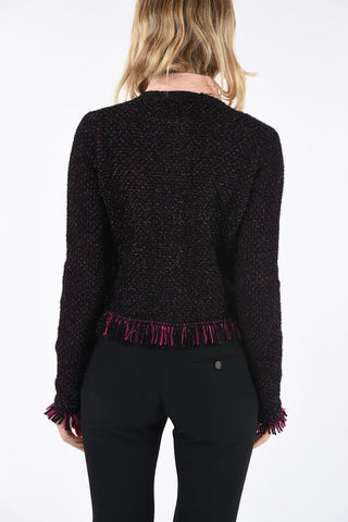 Tweed Jacket with Lurex Details