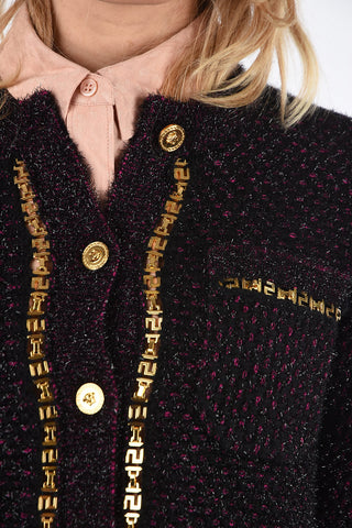 Tweed Jacket with Lurex Details