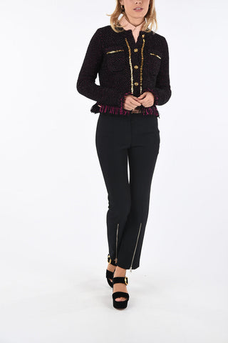 Tweed Jacket with Lurex Details