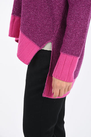 lurex v-neck sweater