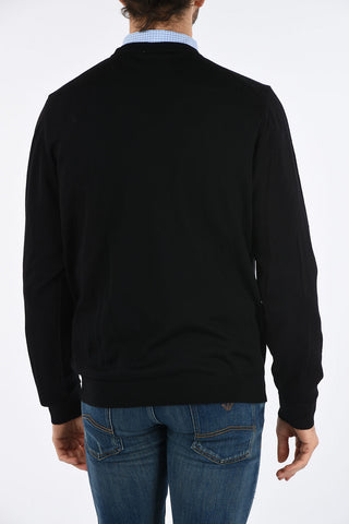 COLLEZIONI Wool Crew-Neck Sweater