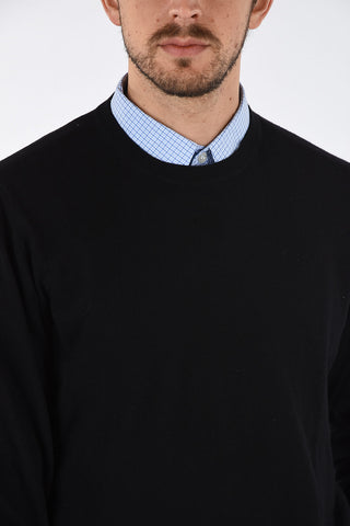 COLLEZIONI Wool Crew-Neck Sweater