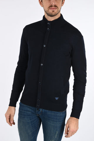 ARMANI JEANS Virgin Wool Cardigan