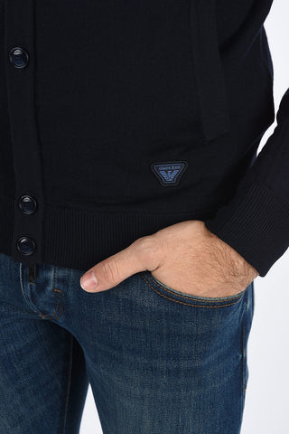 ARMANI JEANS Virgin Wool Cardigan