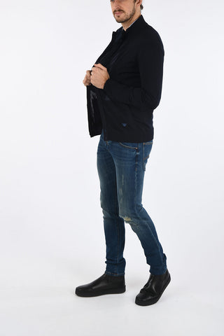 ARMANI JEANS Virgin Wool Cardigan