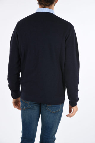 ARMANI JEANS Wool V-Neck Sweater