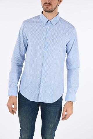 ARMANI JEANS Slim Fit Tattersall Check Shirt