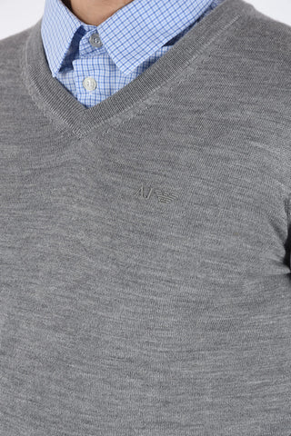 ARMANI JEANS Regular Fit V-Neck Sweater