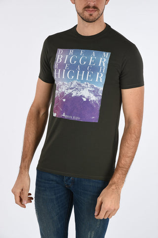 ARMANI JEANS T-shirt Slim Fit con Stampa