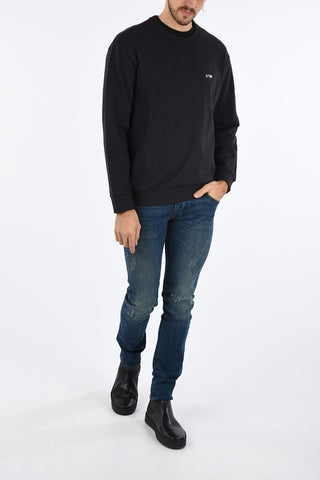 ARMANI JEANS Comfort Fit Crew-Neck Sweatshirt