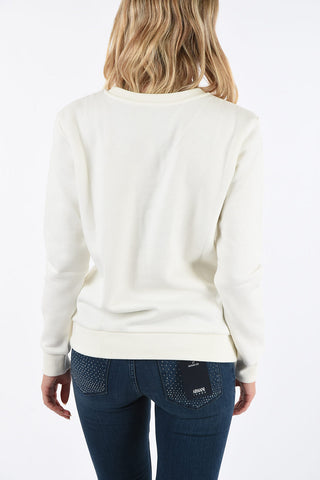 ARMANI JEANS Embroidered Sweatshirt