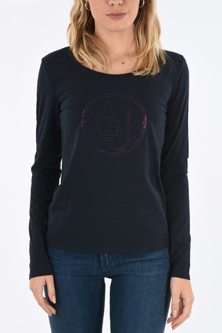 ARMANI JEANS T-shirt con Paillettes