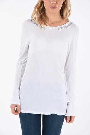 ARMANI JEANS Studded T-shirt