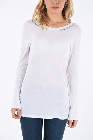 ARMANI JEANS Studded T-shirt