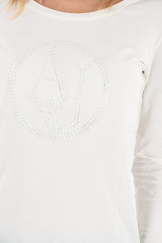 ARMANI JEANS Sequined T-shirt