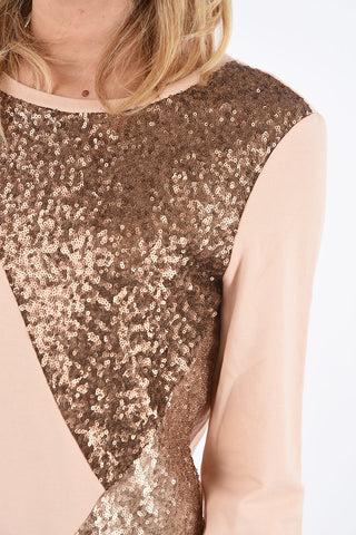 ARMANI JEANS Sequined Sweatshirt