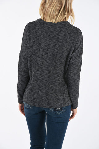 ARMANI JEANS embroidered Crewneck Sweater