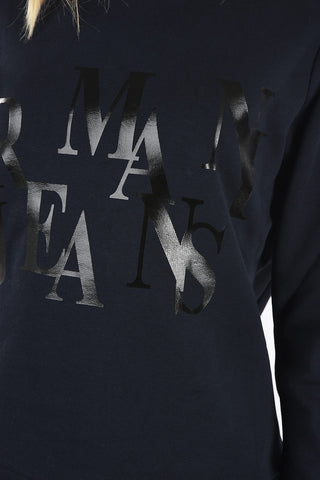 ARMANI JEANS Felpa Stampata