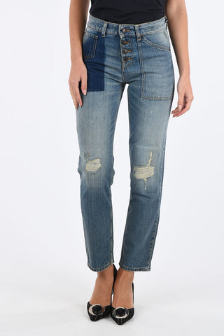 ARMANI JEANS Jeans Slim Fit J13PATCHOULI Distressed