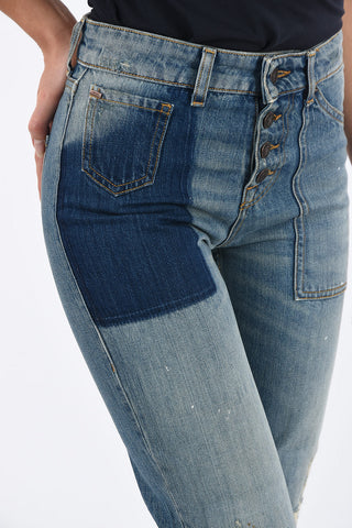 ARMANI JEANS Jeans Slim Fit J13PATCHOULI Distressed