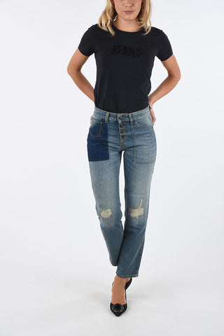 ARMANI JEANS Jeans Slim Fit J13PATCHOULI Distressed