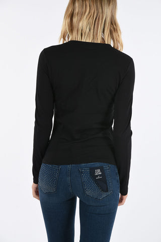 ARMANI JEANS T-shirt con Strass