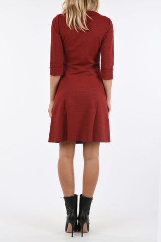 ARMANI JEANS Sheath Dress with 3/4 Sleeve