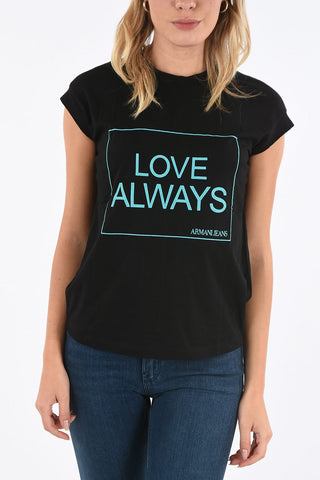 ARMANI JEANS Printed T-shirt