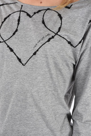ARMANI JEANS Embroidered T-shirt