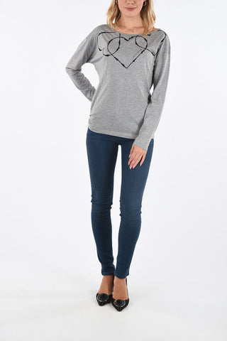 ARMANI JEANS Embroidered T-shirt