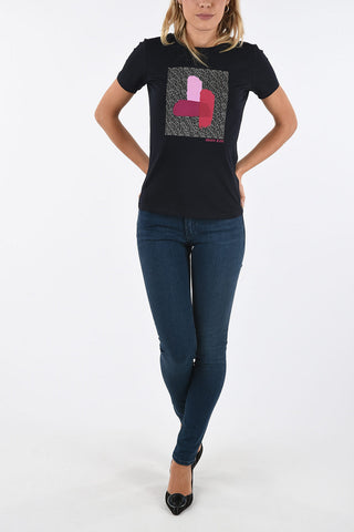 ARMANI JEANS Printed T-shirt