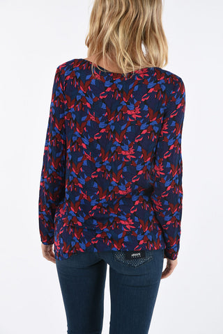 ARMANI JEANS Floral Blouse