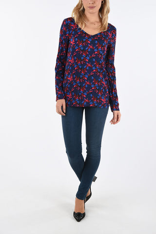 ARMANI JEANS Floral Blouse