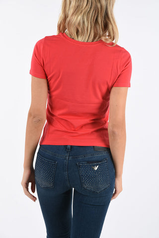 ARMANI JEANS Sequined T-shirt
